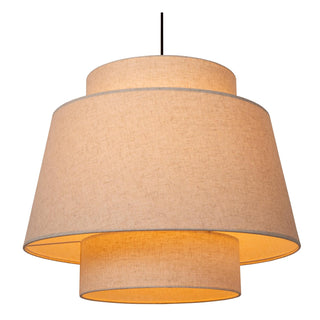TRIBUTE - Hanglamp - Ø 60 cm - 1xE27 - Beige