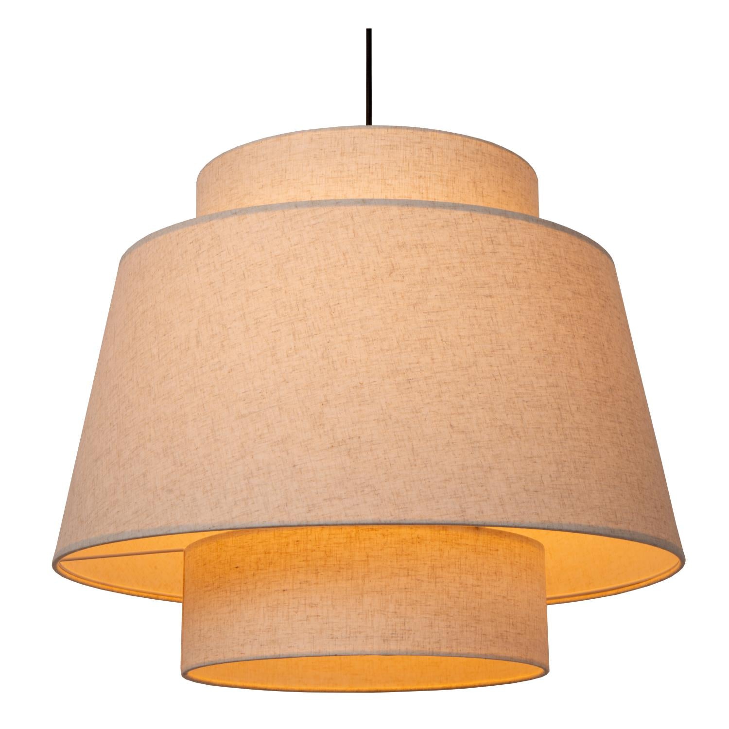 TRIBUTE - Hanglamp - Ø 60 cm - 1xE27 - Beige