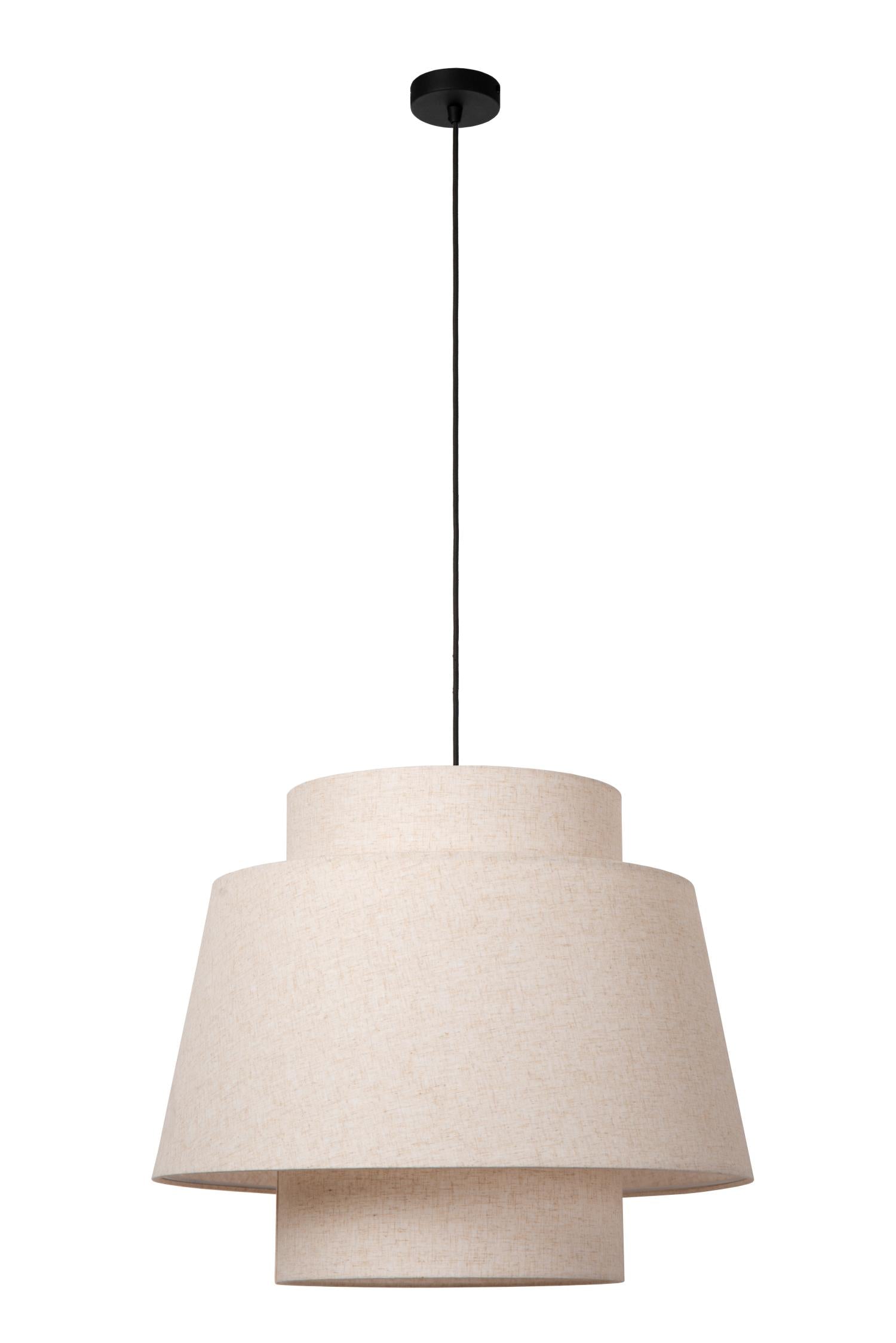 TRIBUTE - Hanglamp - Ø 60 cm - 1xE27 - Beige
