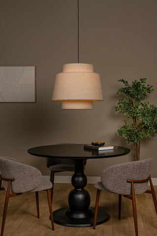 TRIBUTE - Hanglamp - Ø 60 cm - 1xE27 - Beige