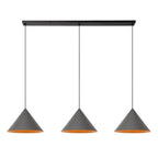 SPITZE - Hanglamp - 3xE27 - Grijs | Vibes