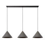 SPITZE - Hanglamp - 3xE27 - Grijs | Vibes