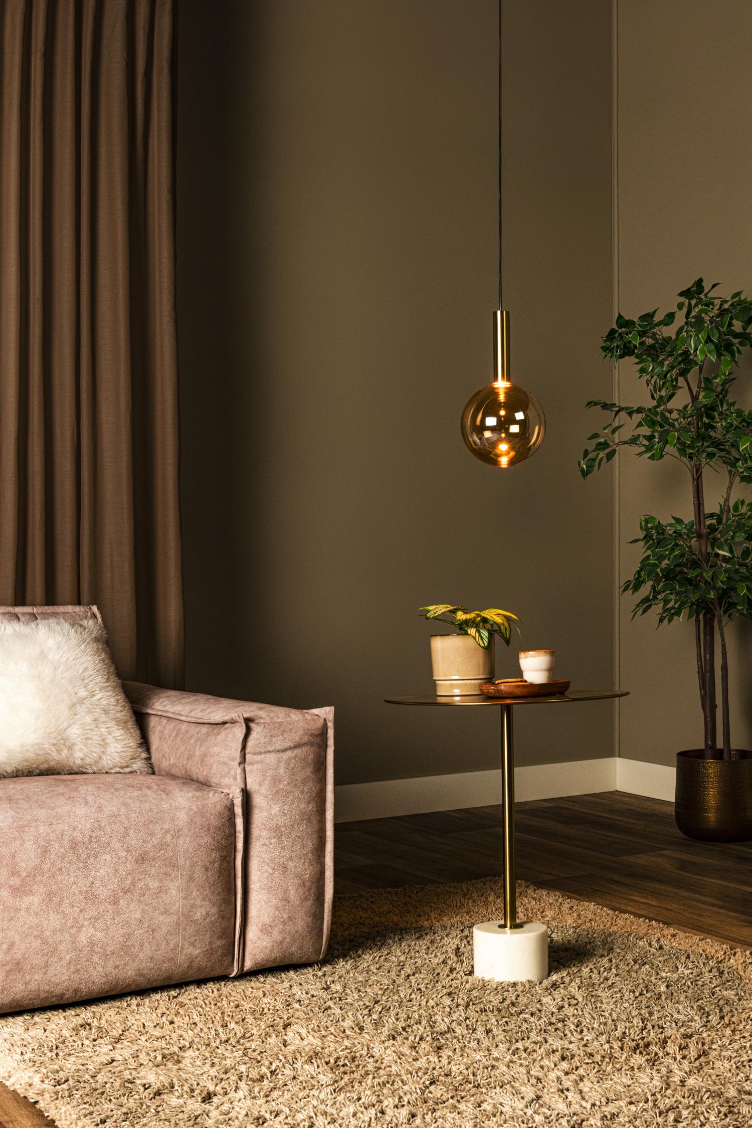 JOSIANE - Hanglamp - Ø 18 cm - 1xG9 - Amber | Vibes