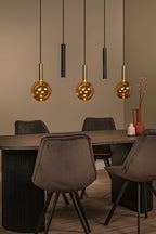 JOSIANE - Suspension - 3xG9 - Ambre | Vibes