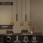 JOSIANE - Suspension - 3xG9 - Ambre | Vibes