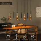 Lucide - JOSIANE - Suspension - 4xG9 - Noir - IP20