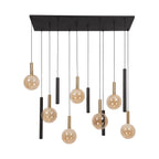 JOSIANE - Hanglamp - 7xG9 - Zwart | Vibes