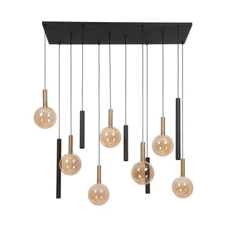 JOSIANE - Hanglamp - 7xG9 - Zwart | Vibes