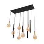JOSIANE - Hanglamp - 7xG9 - Zwart | Vibes