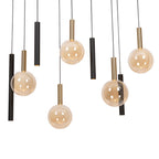 JOSIANE - Hanglamp - 7xG9 - Zwart | Vibes