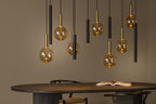 JOSIANE - Hanglamp - 7xG9 - Zwart | Vibes