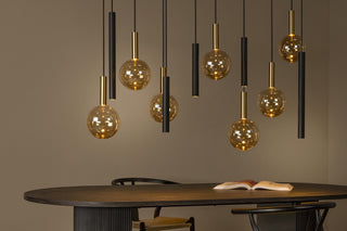 JOSIANE - Hanglamp - 7xG9 - Zwart | Vibes