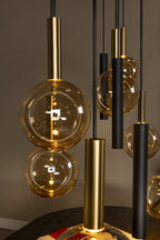 JOSIANE - Hanglamp - 7xG9 - Zwart | Vibes