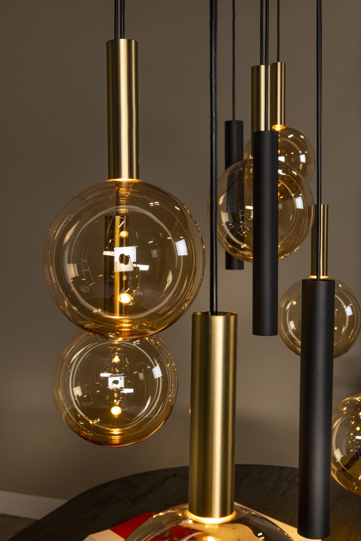 JOSIANE - Hanglamp - 7xG9 - Zwart | Vibes