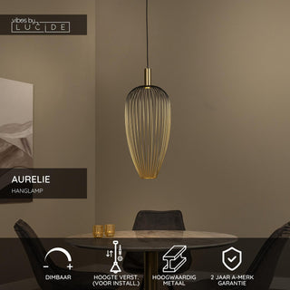 AURELIE - Hanglamp - Ø 30 cm - 1xGU10 (MR11) - Goud | Vibes