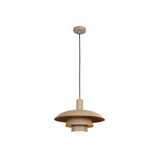 BRUNO - Hanglamp - Ø 38 cm - 1xE27 - Taupe | Essential