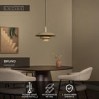 BRUNO - Hanglamp - Ø 38 cm - 1xE27 - Taupe | Essential