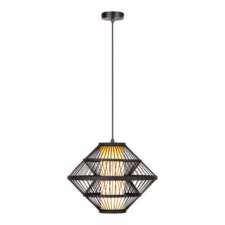 PASQUINO - Suspension - Ø 40 cm - 1xE27 - Noir | Essential