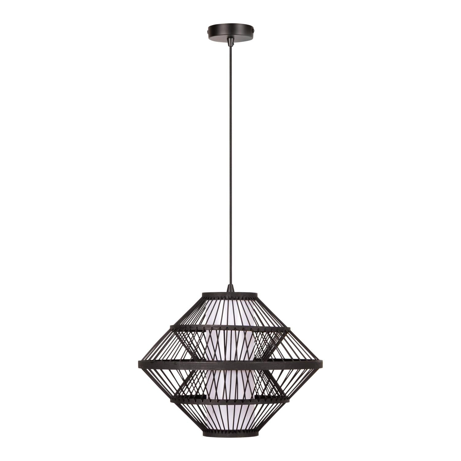 PASQUINO - Suspension - Ø 40 cm - 1xE27 - Noir | Essential