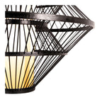 PASQUINO - Hanglamp - Ø 60 cm - 1xE27 - Zwart | Essential