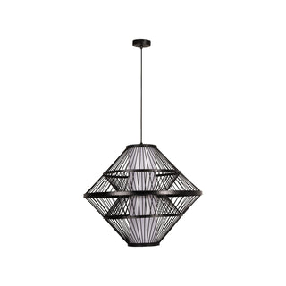 PASQUINO - Hanglamp - Ø 60 cm - 1xE27 - Zwart | Essential