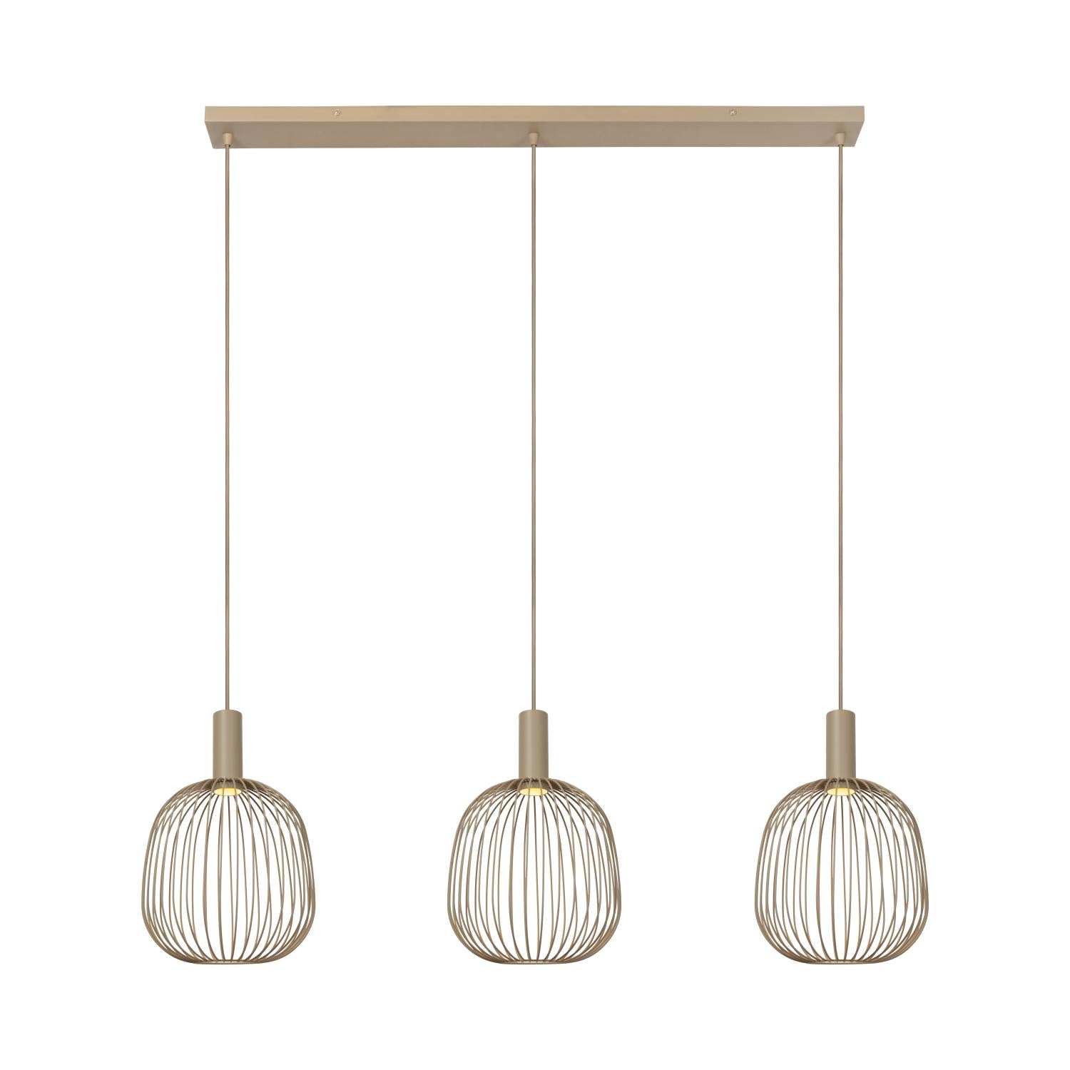 ESTEREL - Hanglamp - 3xGU10 (MR11) - Taupe | Essential