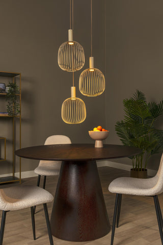 ESTEREL - Hanglamp - 3xGU10 (MR11) - Taupe | Essential