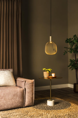 ESTEREL - Hanglamp - Ø 25 cm - 1xGU10 (MR11) - Taupe | Essential