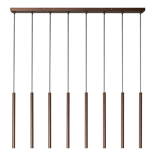 Lucide - PHOENIX - Pendant light - LED Dimmable - G9 - 8x3W 2700K - Coffee - IP20