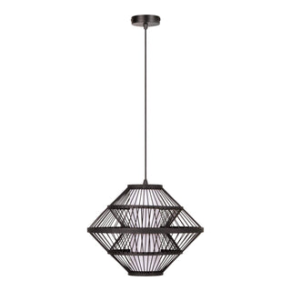 PASQUINO - Hanglamp - Ø 40 cm - 1xE27 - Zwart | Essential