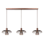 Lucide - NIGELLA - Hanglamp - 3xGU10 (MR16) - Koffie - IP20