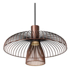 Lucide - NIGELLA - Suspension - Ø 40,5 cm - 1xGU10 (MR16) - Café - IP20