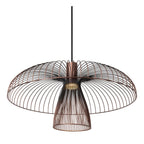 Lucide - NIGELLA - Suspension - Ø 60 cm - 1xGU10 (MR16) - Café - IP20