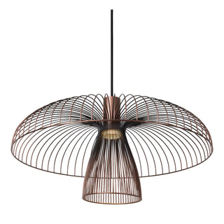 Lucide - NIGELLA - Suspension - Ø 60 cm - 1xGU10 (MR16) - Café - IP20