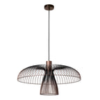 Lucide - NIGELLA - Suspension - Ø 60 cm - 1xGU10 (MR16) - Café - IP20