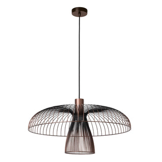 Lucide - NIGELLA - Suspension - Ø 60 cm - 1xGU10 (MR16) - Café - IP20