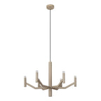 Lucide - WELLINGTON - Suspension - Ø 60 cm - LED Dimmable - G9 - 2700K - Taupe - IP20