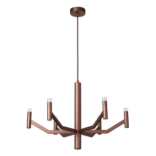 Lucide - WELLINGTON - Pendant light - Ø 60 cm - LED Dimmable - G9 - 2700K - Coffee - IP20