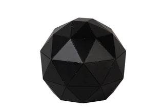 OTONA - Tafellamp - Ø 25 cm - 1xE27 - Zwart