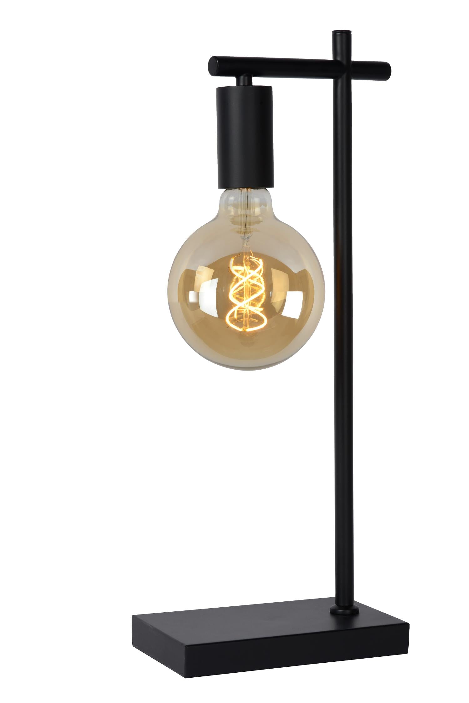 LEANNE - Lampe de table - 1xE27 - Noir