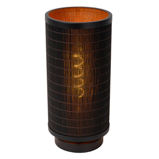 TAGALOG - Tafellamp - Ø 15 cm - 1xE27 - Zwart