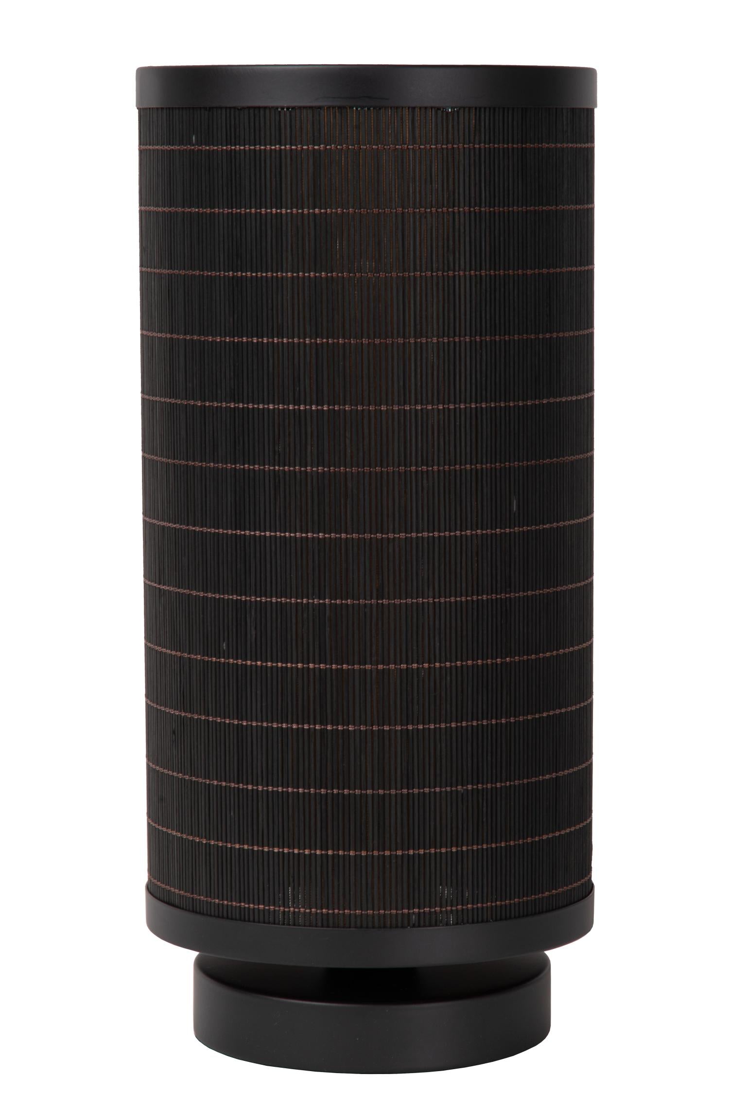 TAGALOG - Tafellamp - Ø 15 cm - 1xE27 - Zwart