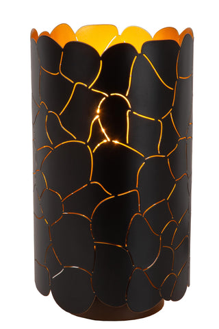 ALMELO - Table lamp - Ø 15 cm - 1xE27 - Black