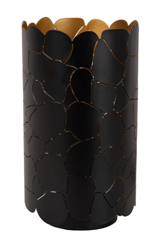 ALMELO - Table lamp - Ø 15 cm - 1xE27 - Black