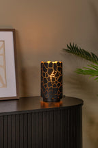 ALMELO - Table lamp - Ø 15 cm - 1xE27 - Black