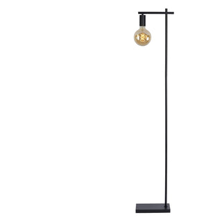 LEANNE - Vloerlamp - 1xE27 - Zwart