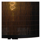 TAGALOG - Vloerlamp - Ø 55 cm - 1xE27 - Zwart