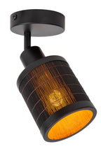 TAGALOG - Spot plafonnier - Ø 10 cm - 1xE27 - Noir