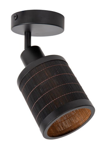 TAGALOG - Spot plafonnier - Ø 10 cm - 1xE27 - Noir
