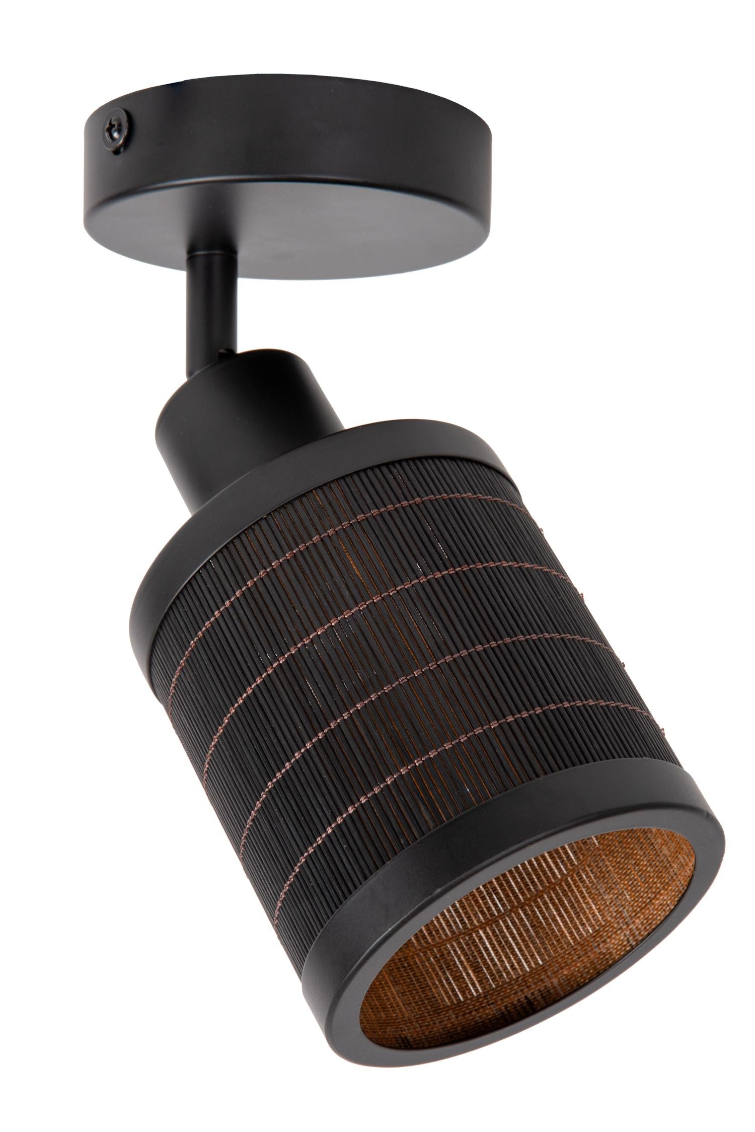 TAGALOG - Spot plafonnier - Ø 10 cm - 1xE27 - Noir